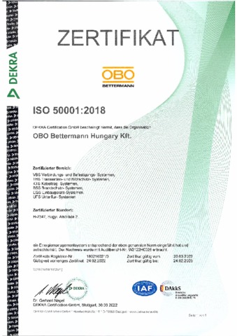 DIN EN ISO 50001 -  Deutsch
